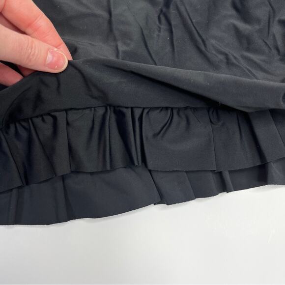 Raisins Curve Ruffled Tummy Control Swim skirt black - 20W - Picture 5 of 14